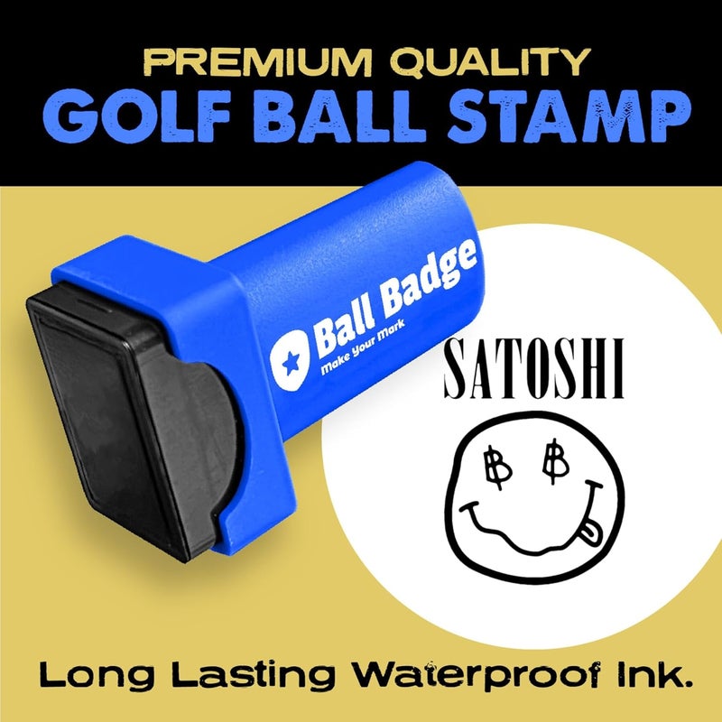 HODL 21 Ball Badge - Golf Ball Stamp (The Icon Series), Golf Ball Marker, Reusable Golf Ball Marking Tool to Identify Golf Balls - Image 2